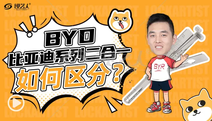 比亚迪系列二合一如何区分？
