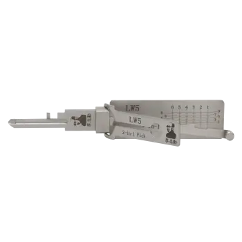 LW5-Lockwood国外民用锁读齿开启工具-平铣 二合一工具 【澳洲】
