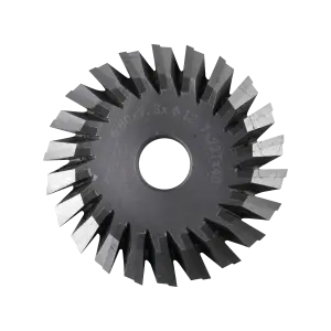 镶钨钢双面角度刀（0010I.C.C） φ60x7.3xφ12.7x22Tx40°卧式钥匙机面铣刀 适用于文兴233,100,283,217,JZ-300,,232